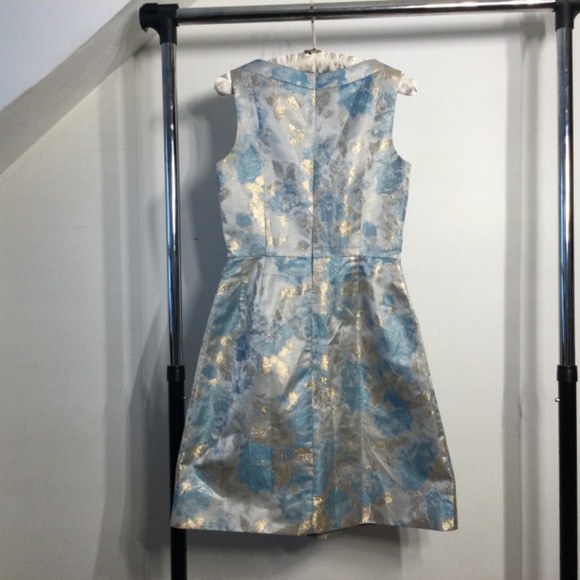 NWOT Tahari Arthur S. Levine Floral Brocade Fit & Flare Dress…Stunning - Picture 9 of 10